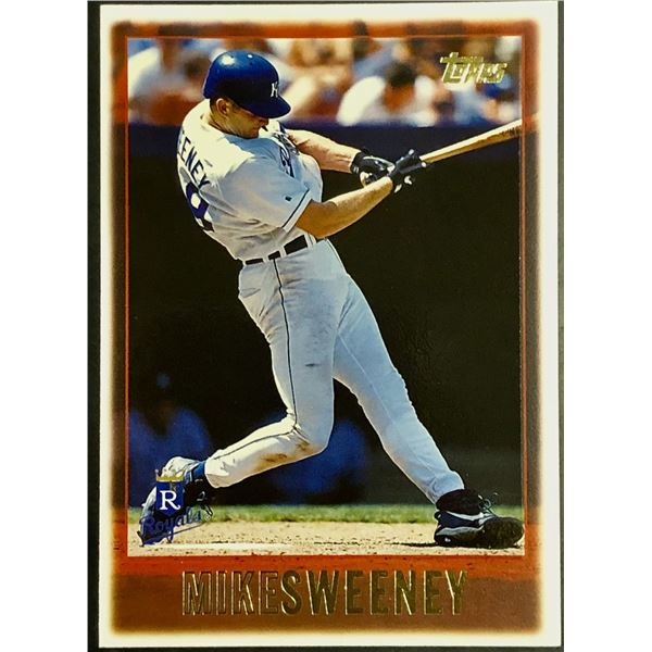 1997 TOPPS MIKE SWEENEY ROOKIE CARD