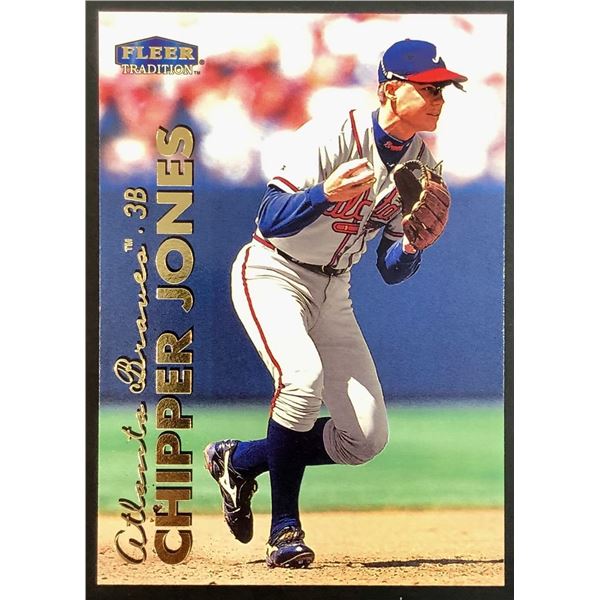 1999 FLEER TRADITION CHIPPER JONES (HOF)