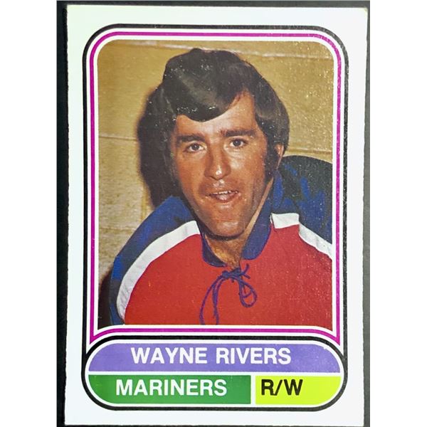 1975-76 O-PEE-CHEE W.H.A. WAYNE RIVERS