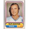 Image 1 : 1975-76 O-PEE-CHEE WHA RALPH BACKSTROM