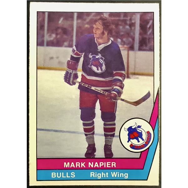 1977-78 O-PEE-CHEE W.H.A. MARK NAPIER