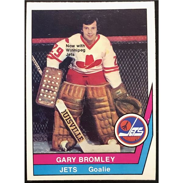 1977-78 O-PEE-CHEE WHA GARY BROMLEY