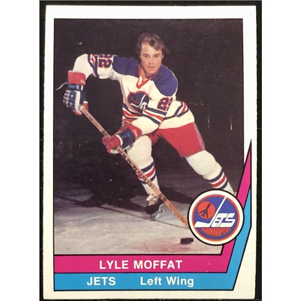 1977-78 O-PEE-CHEE WHA LYLE MOFFAT