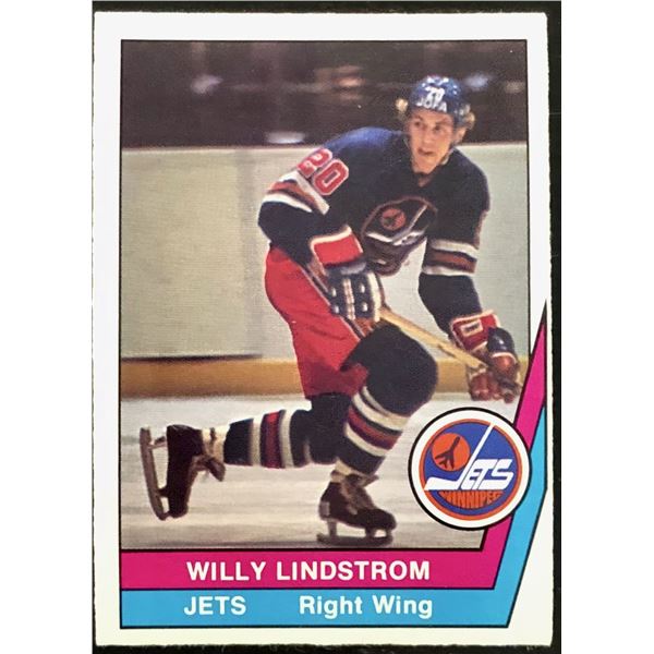 1977-78 O-PEE-CHEE WHA WILLY LIDSTROM