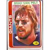 Image 1 : 1978 TOPPS BRAD VAN PELT