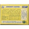 Image 2 : 1982 TOPPS JOHNNY DAVIS
