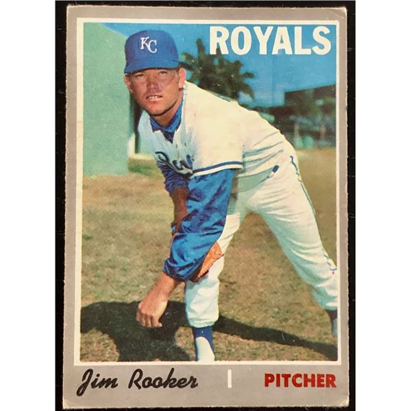 1970 O-PEE-CHEE JIM ROOKER ROOKIE CARD