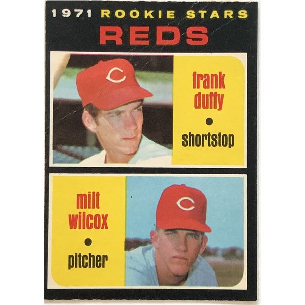 1971 O-PEE-CHEE MILT WILCOX ROOKIE CARD