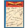 1973 O-PEE-CHEE BALTIMORE ORIOLES