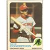 1973 O-PEE-CHEE HIGH NUMBERS DAVEY CONCEPCION