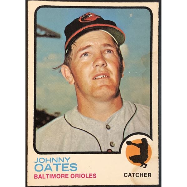 1973 O-PEE-CHEE JOHNNY OATES ROOKIE CARD