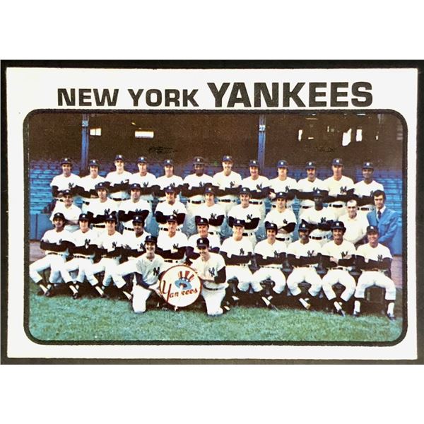 1973 O-PEE-CHEE NEW YORK YANKEES