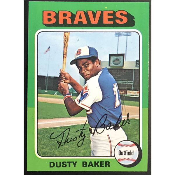 1975 TOPPS MINI DUSTY BAKER