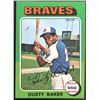 1975 TOPPS MINI DUSTY BAKER