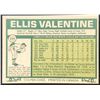 Image 2 : 1977 O-PEE-CHEE ELLIS VALENTINE ROOKIE CARD