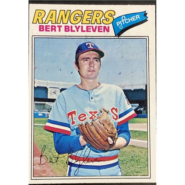 1977 TOPPS BERT BLYLEVEN (HOF)