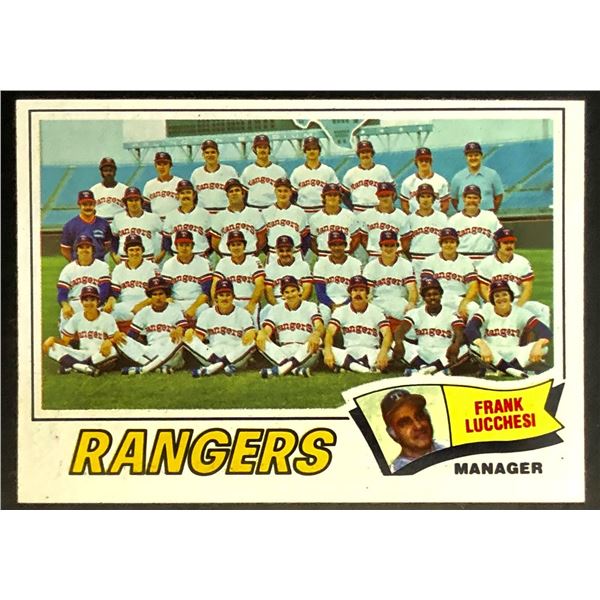 1977 TOPPS TEXAS RANGERS