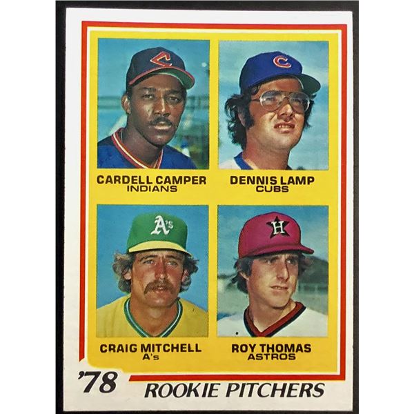 1978 TOPPS DENNIS LAMP ROOKIE CARD