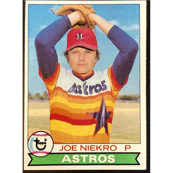 1979 TOPPS JOE NIEKRO (HOF)