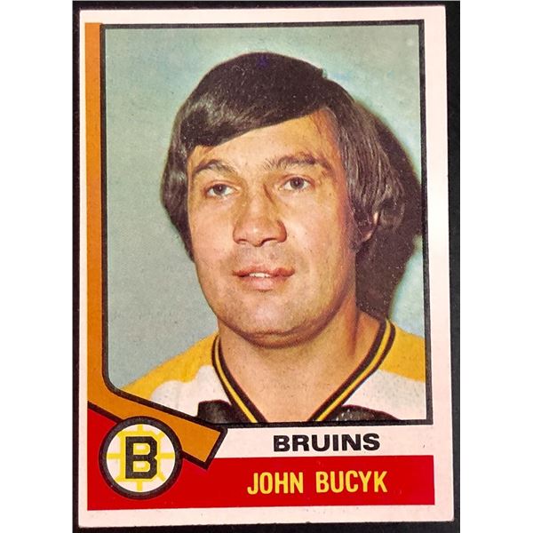 1974-75 TOPPS JOHNNY BUCYK (HOF)