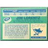 Image 2 : 1976-77 O-PEE-CHEE JIM LORENTZ