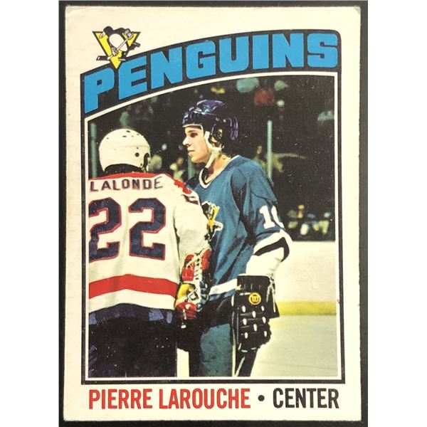 1976-77 O-PEE-CHEE PIERRE LAROUCHE