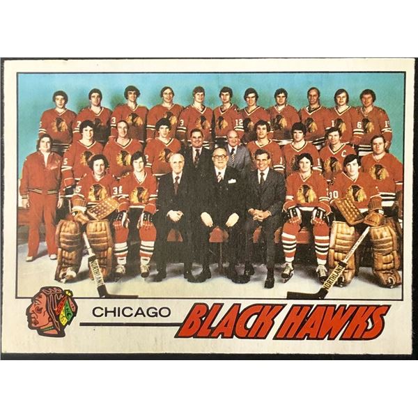 1977-78 O-PEE-CHEE CHICAGO BLACK HAWKS