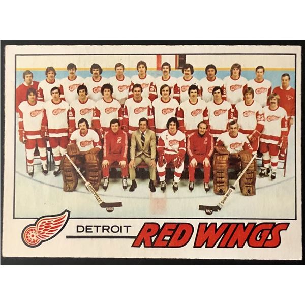 1977-78 O-PEE-CHEE DETROIT RED WINGS