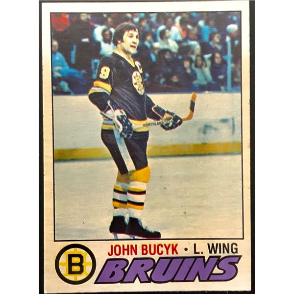 1977-78 O-PEE-CHEE JOHN BUCYK (HOF)