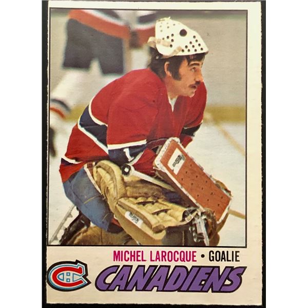 1977-78 O-PEE-CHEE MICHAEL 'BUNNY' LAROCQUE