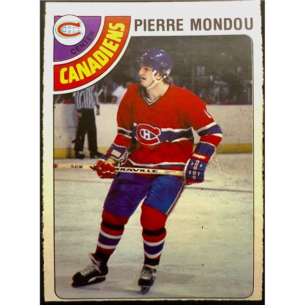 1978-79 O-PEE-CHEE PIERRE MONDOU ROOKIE CARD