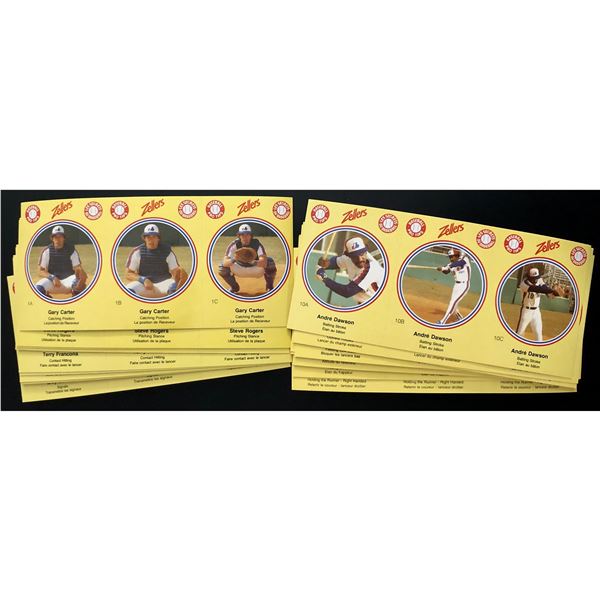 1982 MONTREAL EXPOS ZELLERS SET