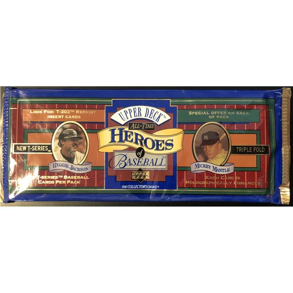 1993 UPPER DECK HEROES OF BASEBALL FOIL PACK