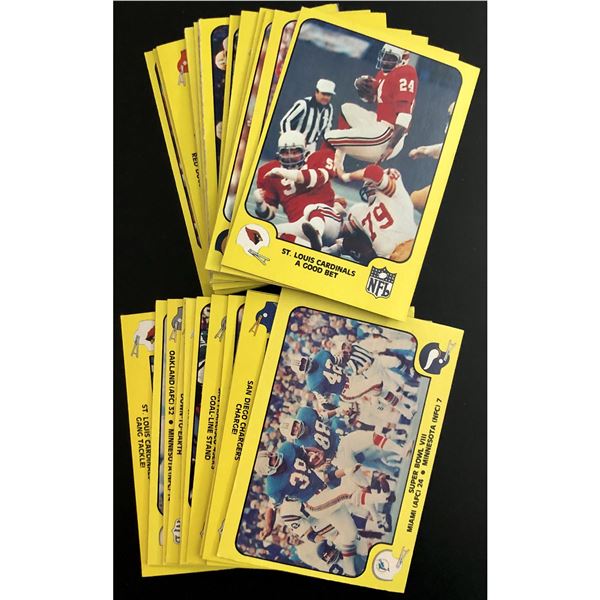 1978 FLEER NFL COLLECTION - 25 CARDS