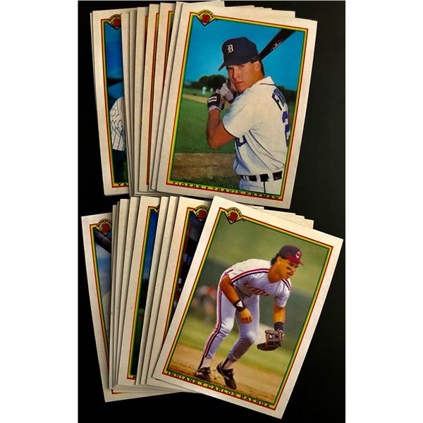 1990 BOWMAN BASEBALL COLLECTION - 25 CARDS