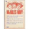 Image 2 : 1965 FLEER McHALE'S NAVY - TIM CONWAY & ERNEST BORGNINE