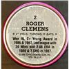 Image 2 : 1988 TOPPS BASEBALL COIN - ROGER CLEMENS