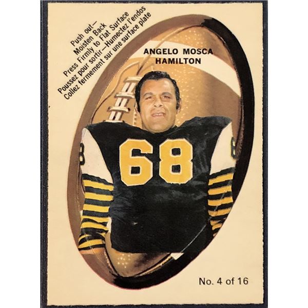 1970 O-PEE-CHEE ANGELO MOSCA (HOF)