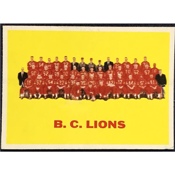 1964 O-PEE-CHEE B.C. LIONS