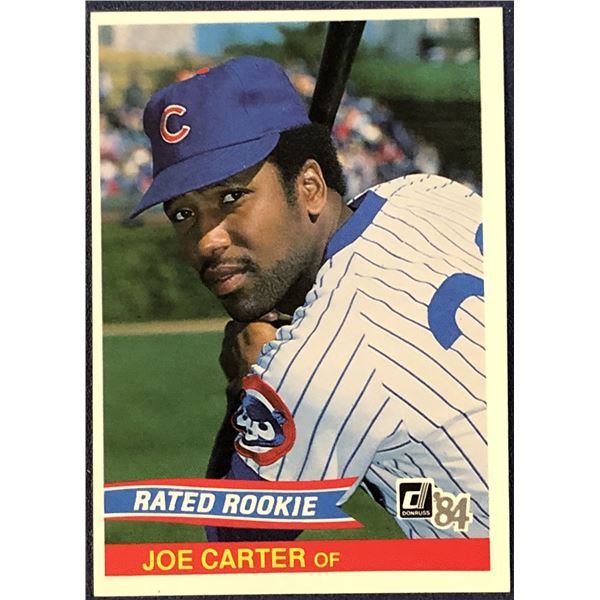 1984 DONRUSS JOE CARTER ROOKIE CARD
