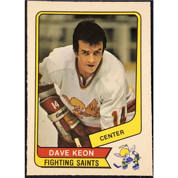 1976-77 O-PEE-CHEE WHA DAVE KEON