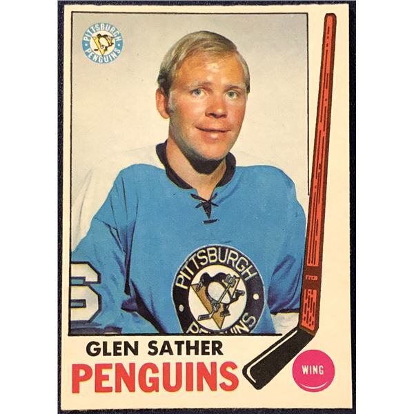1969-70 O-PEE-CHEE GLEN SATHER (HOF)
