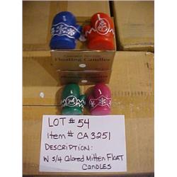 S/4 CLRD MITTEN FLOAT C