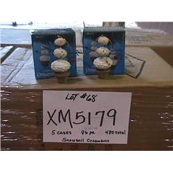 MR SNOWBALLS/2 ORNAMENTS