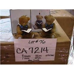 BEAR CANDLE READING BOOK