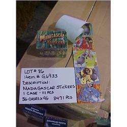 MADAGASCAR STICKERS