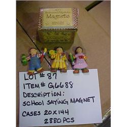 S/3 SCHOOL SAYING MAGNETS