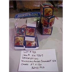 MUSICAN ANGEL S/12 ORNAMENT