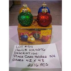 PLACE CARD HOLDER S/4