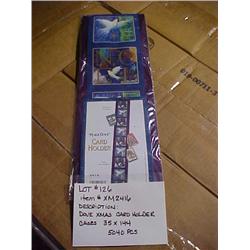 DOVE XMAS CARDHOLDER